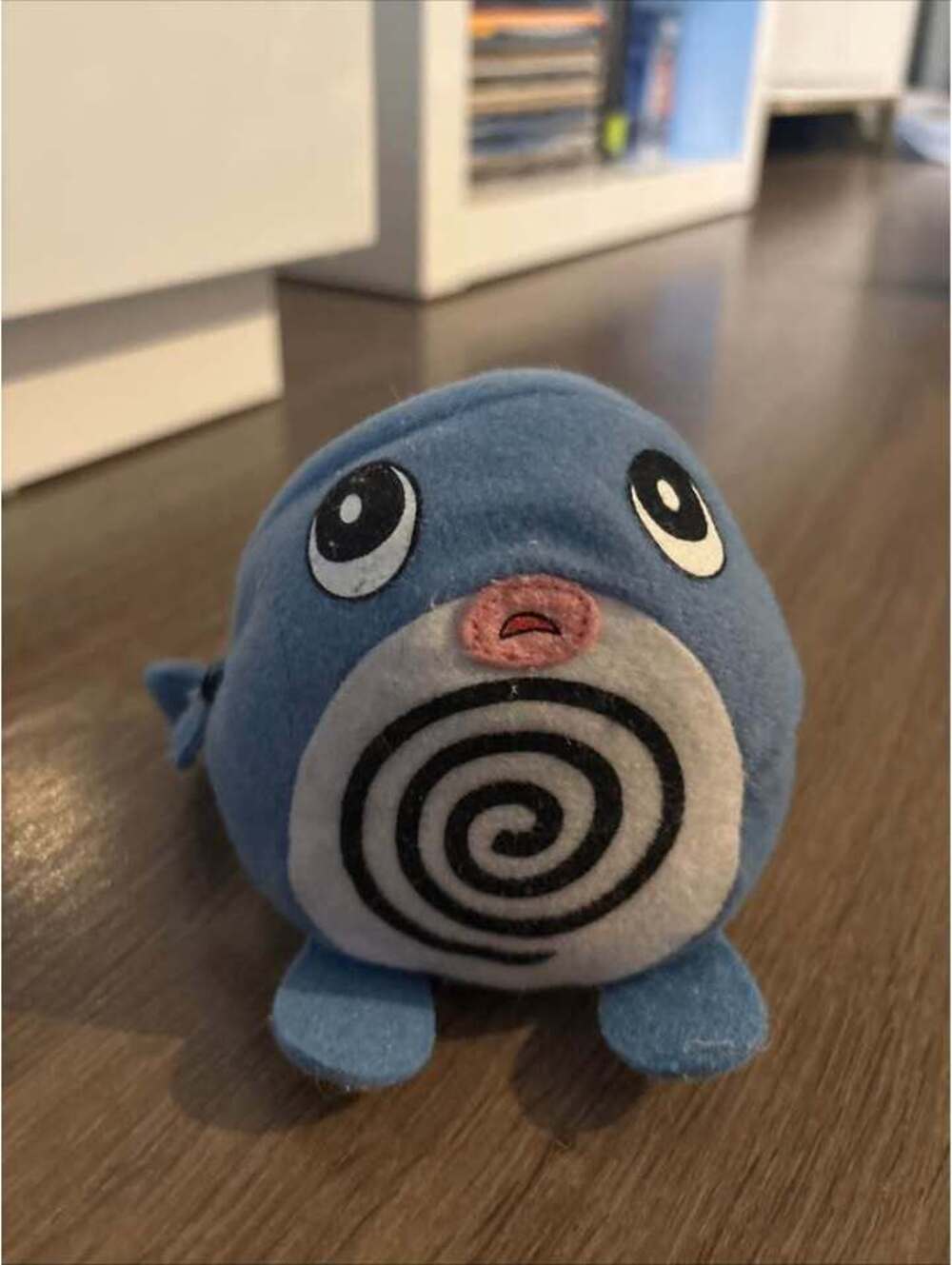 SUPER RARE Pokémon POLIWAG/POLYWHIRL Reversible Plush Toy KFC China 1999 Rare 5”